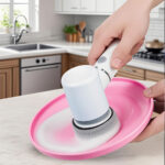 Elektrische Reinigungsbürste mit 6 Bürsten, Akku, 5 Watt Elektrische Reinigungsbürste mit 6 Bürsten, Akku, 5 Watt