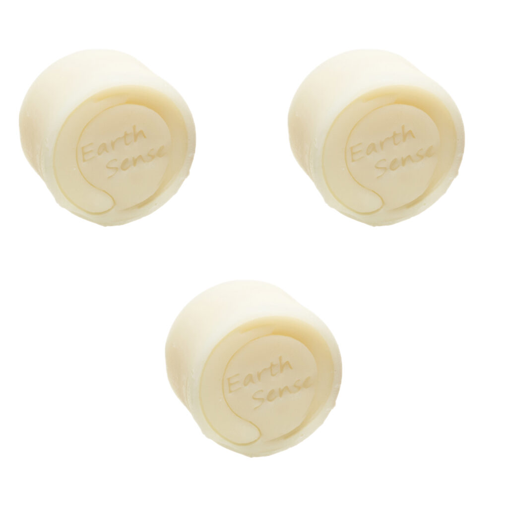 3er-Set Festes Bio Shampoo mit Lavendel und Minze, Pflegeshampoo ohne Palmöl, Vegan