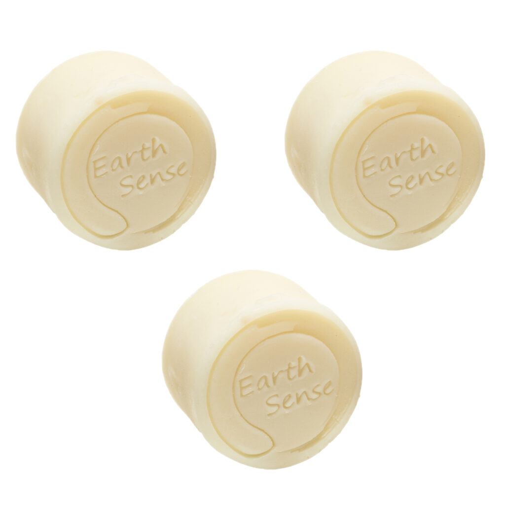 3er-Set Festes Bio Shampoo mit Zitrone und Limette, Pflegeshampoo ohne Palmöl, Vegan