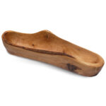 Baguette-Schale aus Olivenholz, Brotschale, Mehrzweckschale, 30 – 35 cm