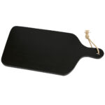 Schneide- und Servierbrett aus Kautschukholz, 58 x 28 x 2 cm