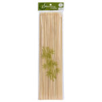 Schaschlikspiesse aus Bambus, Grillspiesse im 100er-Pack, Länge 30 cm