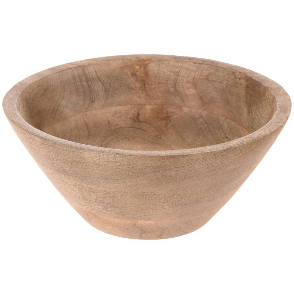 Deko-Schale aus Mangoholz, Ø 20 cm