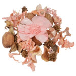 Potpourri-Mix Kirschblüte, dekorative Trockenblüten, rosa, 110 g