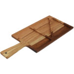 Servierbrett, mit Unterteilungen zum Anrichten, Eichenholz, 40 x17 x 2 cm Servierbrett, mit Unterteilungen zum Anrichten, Eichenholz, 40 x17 x 2 cm