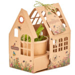 Wildblumen-Gewächshäuschen Bieneninsel