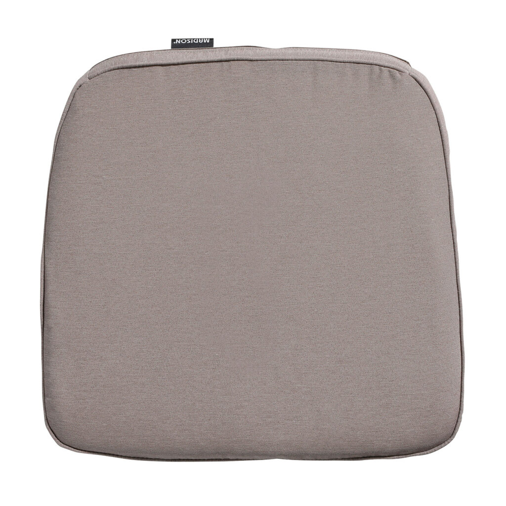 Stuhlkissen Outdoor, bequemes und komfortables Sitzkissen, taupe, 48 x 48 cm