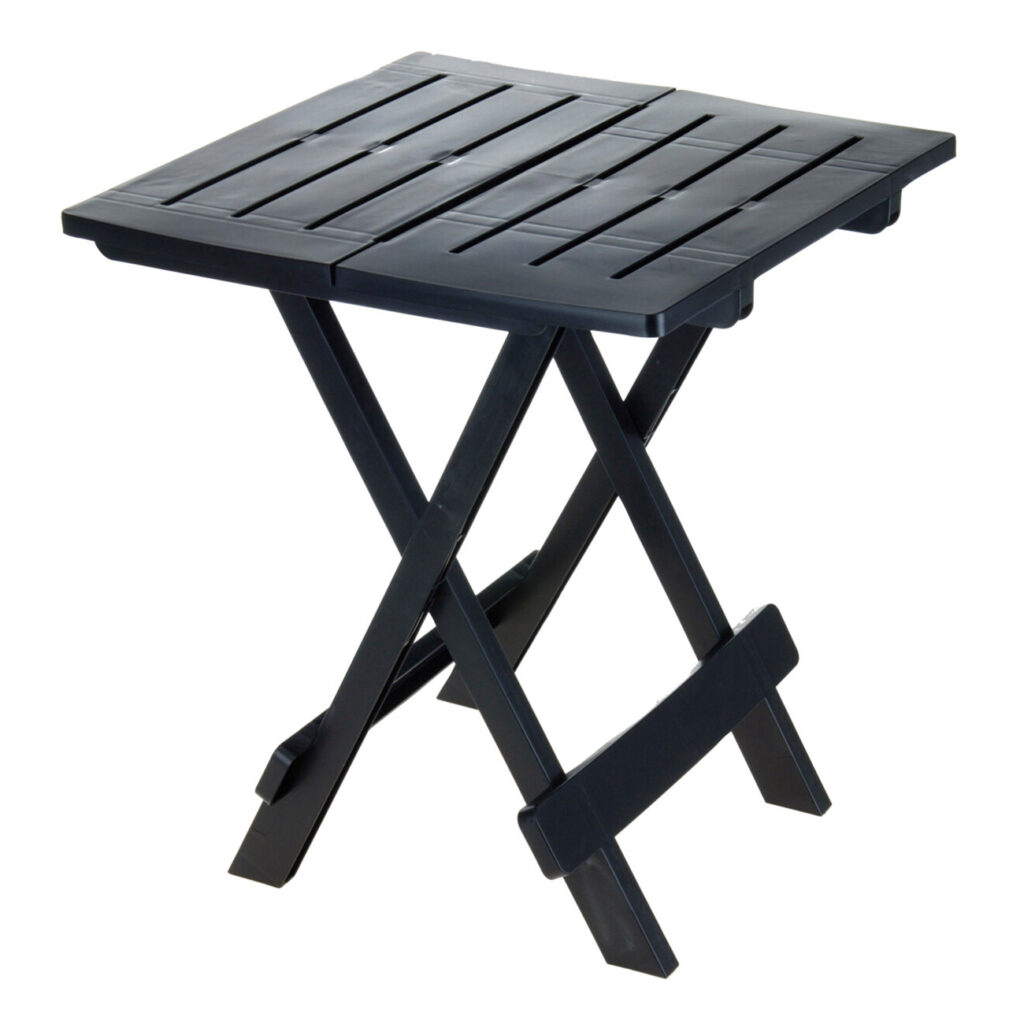 Camping Klapptisch, 43 x 45 x 50 cm, schwarz