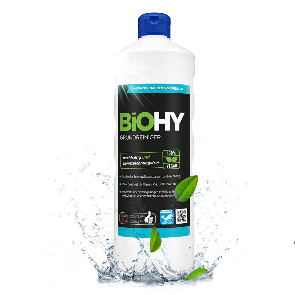 Boden- & Grundreiniger, vegan, nachhaltig und kennzeichnungsfrei, 1 Liter