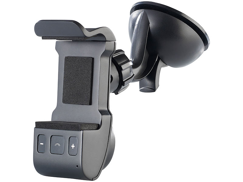 Freisprecher BFX-40.H mit Bluetooth und Halterung für Smartphones