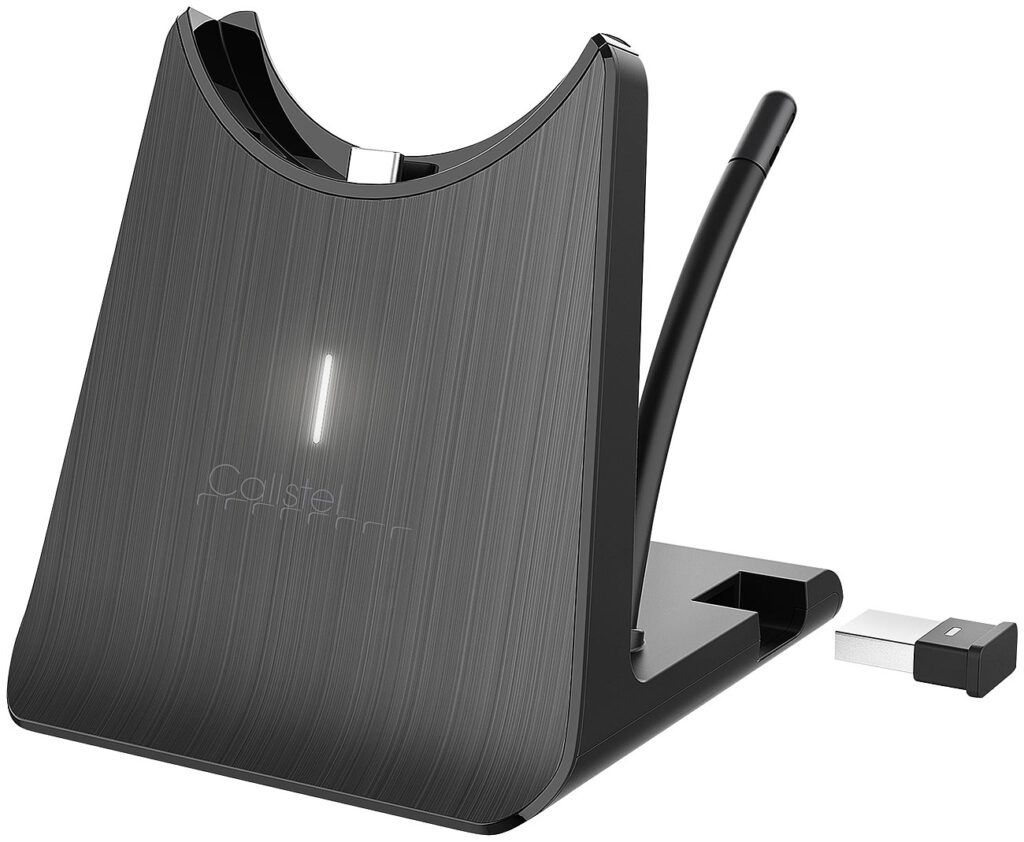 2in1-Ladestation und Ständer für Profi-Stereo-Headset OHS-280, schwarz