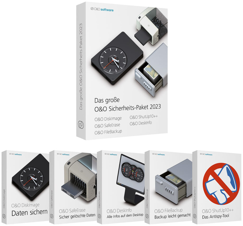 Das grosse O&O Sicherheits-Paket 2023