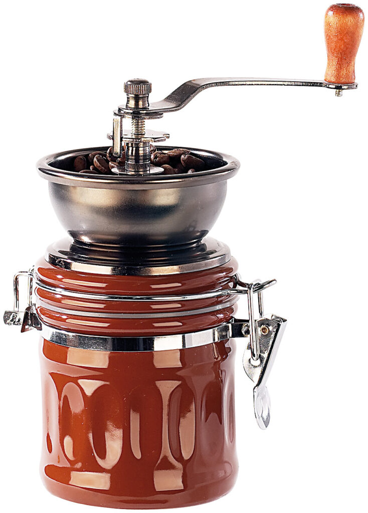 Kaffeemühle „Genua“, Handkaffeemühle mit Keramikmahlwerk