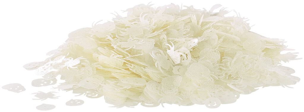 Halloween-Konfetti in 3 Motiven, Glow-in-the-dark