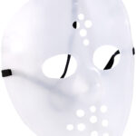 Nachleuchtende Hockey-Maske für Halloween / Fasching, Glow-in-the-dark