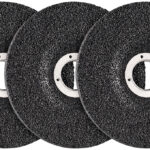 3er-Set Schleifscheiben für Winkelschleifer AW-18.ws, 115 mm