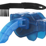 Fahrrad-Kettenreiniger mit Bürste und Zahnkranzkratzer