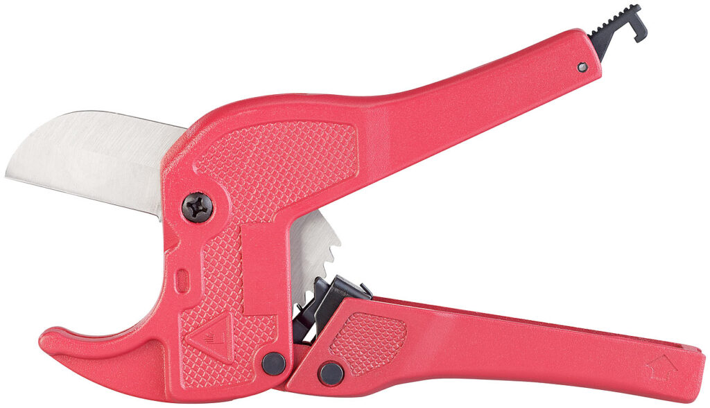 Rohrschneider mit Edelstahlschneide für Kunststoff-Rohre bis Ø 42 mm