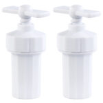 2er-Set Knoblauchpresse- & Aufbewahrung mit Dosier-Spindel