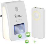 2in1-Ionisator-Luftreiniger & Nachtlicht, Fernbedienung, Timer, 20 m²