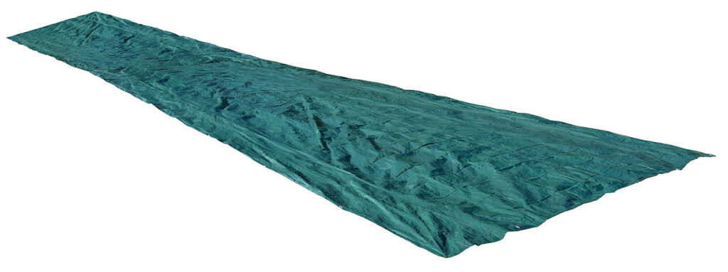 Universelle Gewebe-Abdeckplane für Brennholz, Balken, 6 x1,5 m