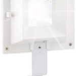 Solar-LED-Dachrinnenleuchte, 6 SMD-LEDs, 20 Lumen, IP44, Licht-Sensor