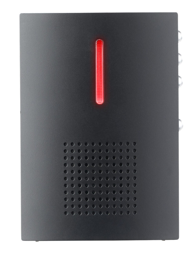 Funk-Empfänger für Klingel FTK-120, Licht- & Ton, bis 100m, schwarz