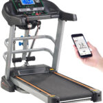 Profi-Laufband & Fitness-Station, App, Bluetooth, 18 km/h, 1.865 Watt