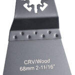 Standard-Tauchsägeblatt für Multitools, 68 mm, CRV, Schnellspannung