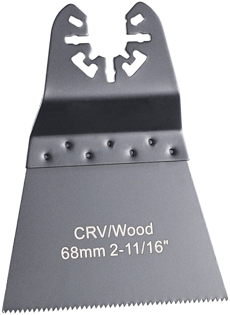 Standard-Tauchsägeblatt für Multitools, 68 mm, CRV, Schnellspannung