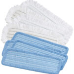 8er-Set Ersatz-Wischpads für Akku-Fussboden-Poliermaschine FPM-900