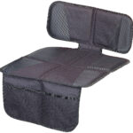 Kindersitz-Unterlage „Basic“ fürs Auto, 3 Netztaschen, Isofix-geeignet