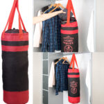 Wäsche-Boxsack „Rocky“ mit Kordelzug und Aufhänge-Ösen