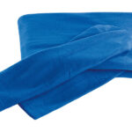 Fleece-Kuscheldecke mit Ärmeln, blau