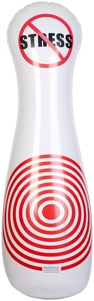 Aufblasbarer Soft-Punching-Ball, Kegelform, Anti-Stress-Design, 145 cm