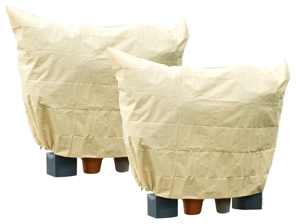 2er-Set XXXL-Pflanzenabdeckungen als Winterschutz, 360x250cm, 100g/m²