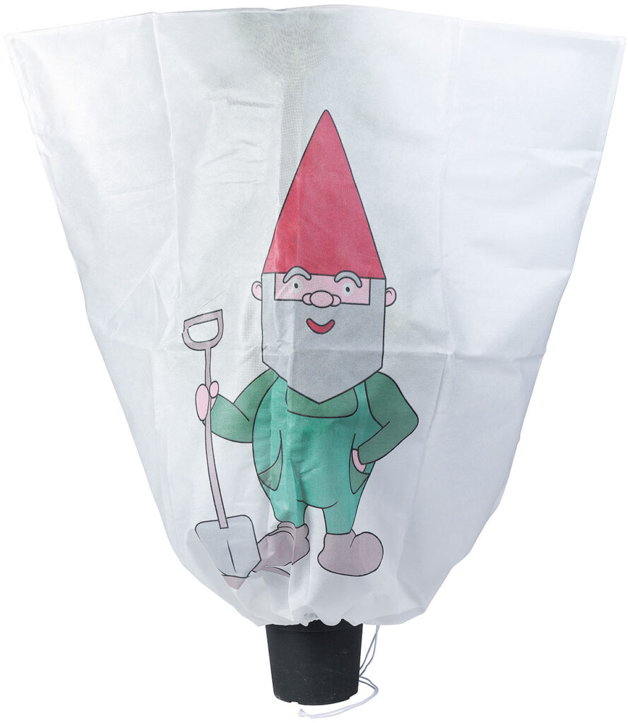 Winterschutz-Haube „Gartenzwerg“ für Pflanzen, 110 x 120 cm