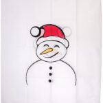 Winterschutz-Haube „Schneemann“ für Pflanzen, 110 x 120 cm