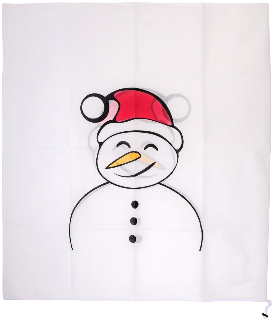 Winterschutz-Haube „Schneemann“ für Pflanzen, 110 x 120 cm