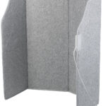 Faltbares Fern-Infrarot-Heizpanel, bis 65 °C, 400 Watt, Grösse L