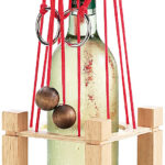 Flaschen-Puzzle „Siena“ aus stabilem Echtholz