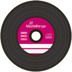 Vinyl-Look CD-R 700MB/80Min 52x, 2x 50er-Spindel