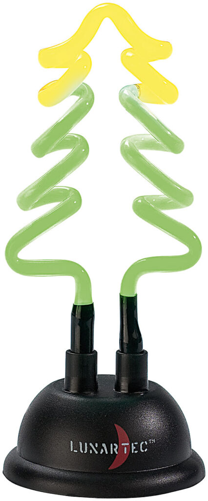 USB-Neon-Motivleuchte „Weihnachtsbaum“, 16,5 cm hoch