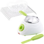 Elektrische Chocolatière, Schokoladen-Schmelztopf-Set mit 32 Teilen Elektrische Chocolatière, Schokoladen-Schmelztopf-Set mit 32 Teilen