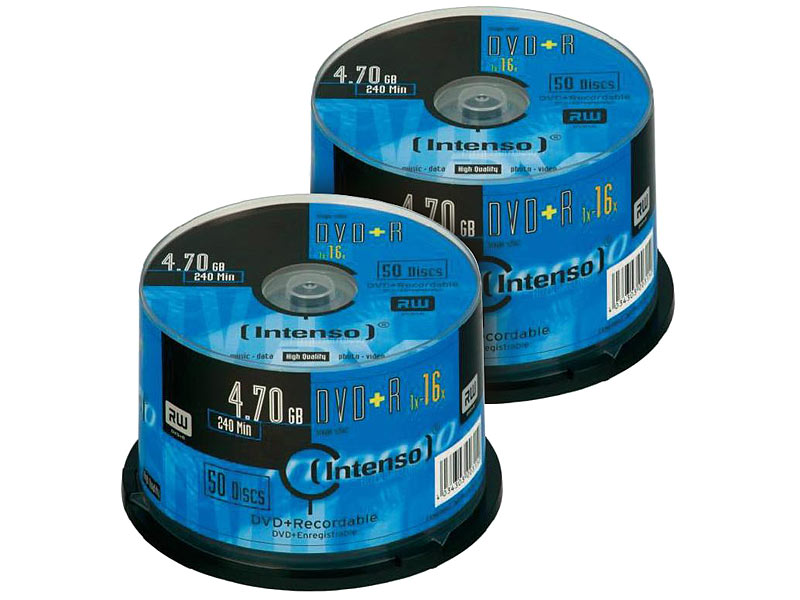 DVD+R 4.7GB 16x, 100er-Spindel DVD+R 4.7GB 16x, 100er-Spindel