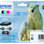 Original Tintenpatronen Multipack T2636, BK/C/M/Y XL