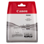 Original Tintenpatronen Twinpack PGI-520PGBK, black