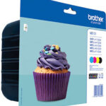 Original Tintenpatrone LC-123 Value-Pack, BK/C/M/Y