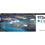 Original Tintenpatrone HP973X, cyan