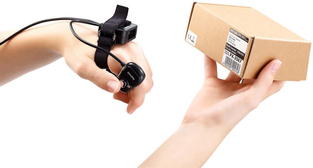 Profi-Barcode-Finger-Scanner für Android-Smartphones (USB OTG)